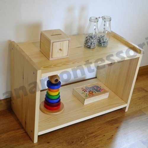 Mini regał/półka na zabawki lub pomoce Montessori