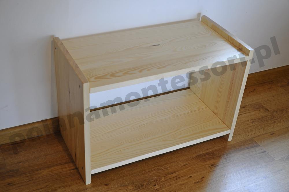Mini regał/półka na zabawki lub pomoce Montessori - obrazek 4