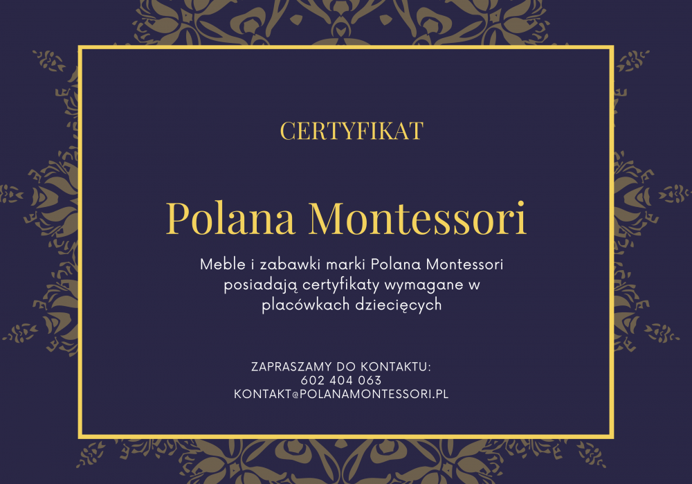 meble certyfikowane www.polanamontessori.pl