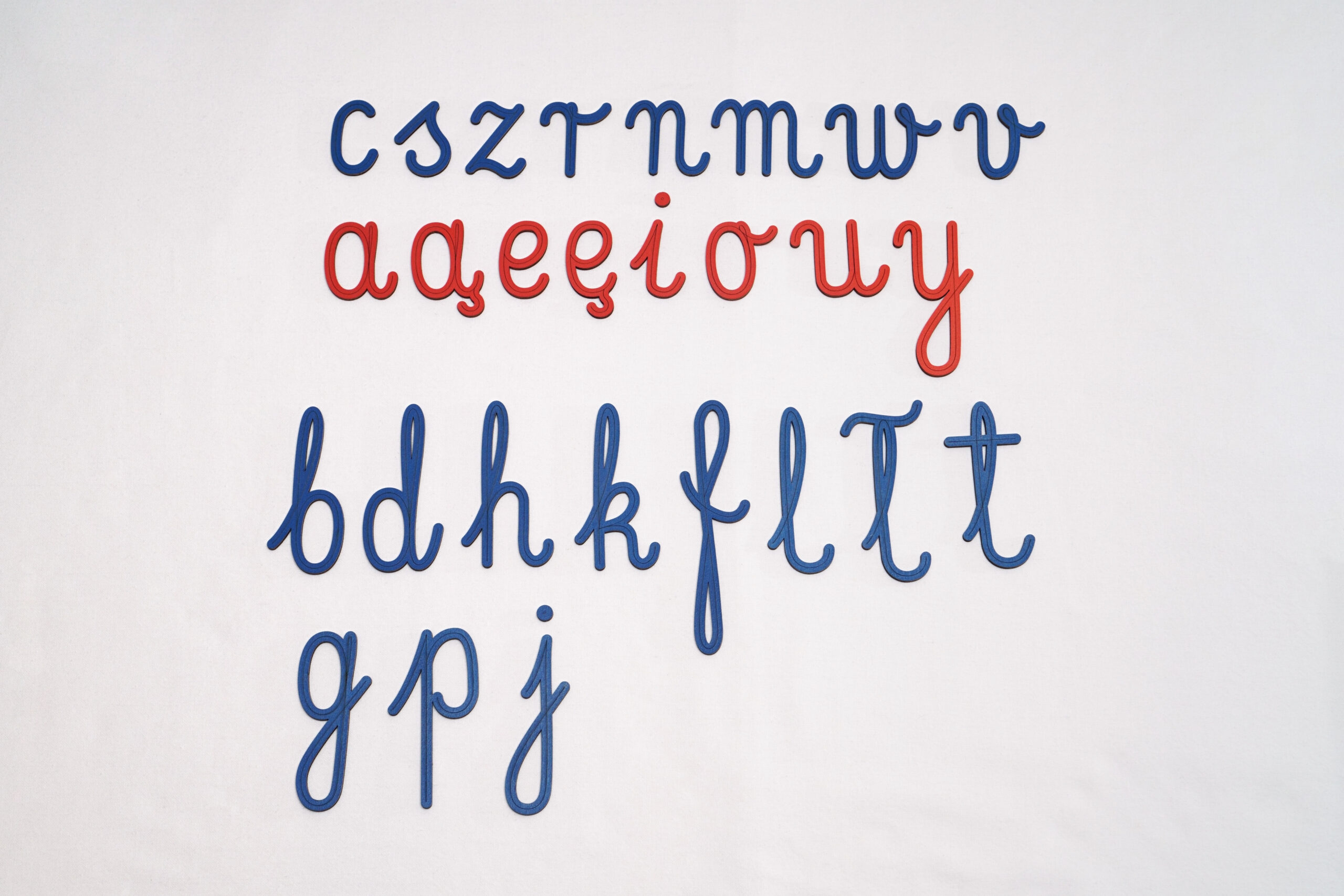 Ruchomy alfabet Montessori - obrazek 7