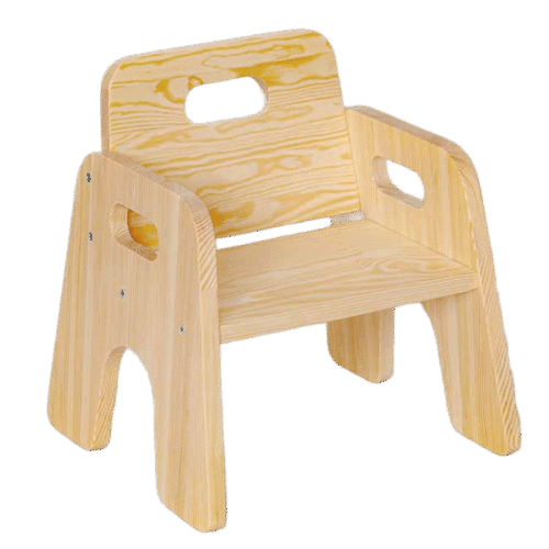 krzesełko a-chair naturalne średnie montessori